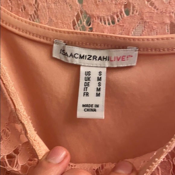 Isaacmizrahi Live Lace Top - Picture 2 of 3